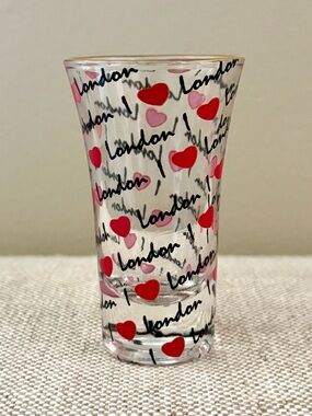I Love London Shot Glass 3.5" Souvenir